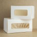 Упаковка для тортов и десертов ECO CAKE ROLL TWO WINDOW WHITE