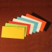 Цветные конверты с прямым клапаном 114x229 мм