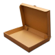 Самосборная коробка коричневая