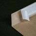 Крафт конверты - пакеты с прямым клапаном по короткой стороне