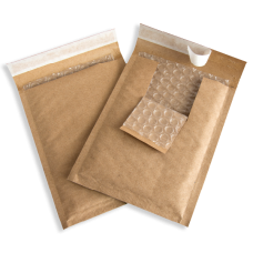 Пакеты с воздушно-пузырьковой пленкой Bubble bags коричневые