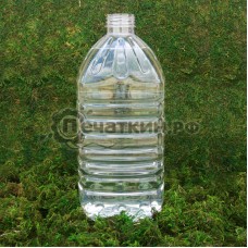 Пластиковая бутылка 5 литров