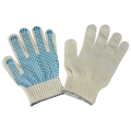 Рабочие перчатки ХБ с ПВХ покрытием, белые
