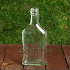 Стеклянная бутылочка «Фляжка», 250 мл