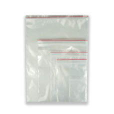 Плотные пакеты с застёжкой Zip-Lock (грипперы) 100 мкм