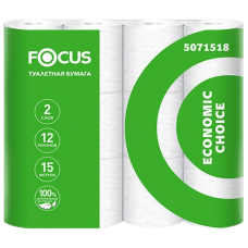 Туалетная бумага FOCUS Eco 2-слойная Туалетная бумага FOCUS Eco 2-слойная