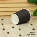 Двухслойные вафельные стаканчики чёрного цвета Waffle Black