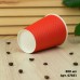 Двухслойные вафельные стаканчики красного цвета Waffle Red