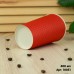 Двухслойные вафельные стаканчики красного цвета Waffle Red