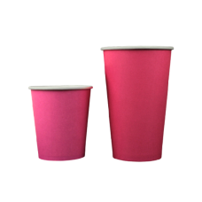 Бумажные стаканы ярко-розовые - экологичный выбор для вашего бизнеса и мероприятий