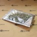 Пакет дой пак металлизированный с прозрачной стороной с замком zip-lock