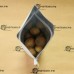Пакет дой пак металлизированный белый матовый с замком zip-lock