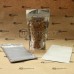 Пакет дой пак металлизированный белый с прозрачной стороной и с замком zip-lock