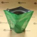 Пакет дой пак металлизированный зеленый с замком zip-lock