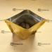 Пакет дой пак металлизированный золотой с замком zip-lock