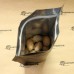 Пакет дой пак металлизированный черный матовый с замком zip-lock