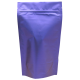 Пакет дой пак металлизированный синий (рефлекс) матовый с zip-lock