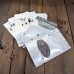 Пакет дой пак серебро с прозрачным овальным окошком с zip-lock