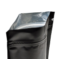 Пакет дой пак металлизированный черный с замком zip-lock