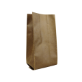 Пакет коричневый бумажный с центральным швом 