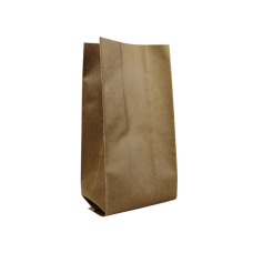 Пакет коричневый бумажный с центральным швом 