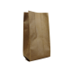 Пакет коричневый бумажный с центральным швом 