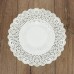 Салфетки ажурные круглые