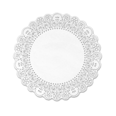 Салфетки ажурные круглые