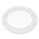 Салфетки ажурные овальные