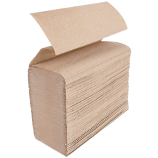 Листовые полотенца Крафт V-сложения для держателей-диспенсеров