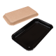 Лоток картонный для нарезки, кулинарии, сервировки Black Edition