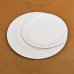 Бумажные тарелки белые ECO PLATE