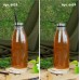 Пластиковые коктейльные трубочки Черные