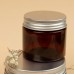 Коричневые ПЭТ баночки с алюминиевой крышкой