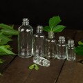 Флаконы прозрачные