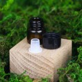 Мини флаконы из коричневого стекла 