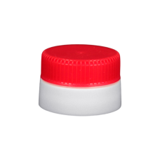 Крышка красная с отрывной мембраной, диаметр 29 мм