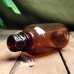 Пластиковая бутылка коричневая 200 мл ПЭТ с узким горлом D28 Пластиковая бутылка коричневая 200 мл ПЭТ с узким горлом D28