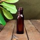 Стеклянная бутылка 0,1 л В-31 Олива коричневая