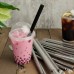Трубочки для Баблти (бабл ти) чёрные со скосом Бабблти (Bubble tea), в индивидуальной упаковке Трубочки для Баблти (бабл ти) чёрные со скосом Бабблти (Bubble tea), в индивидуальной упаковке