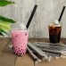 Трубочки для Баблти (бабл ти) чёрные со скосом Бабблти (Bubble tea), в индивидуальной упаковке Трубочки для Баблти (бабл ти) чёрные со скосом Бабблти (Bubble tea), в индивидуальной упаковке