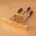Клеймо с ручкой для разогрева на огне