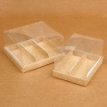 Коробочки для пирожных с прозрачной крышкой