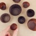 Капсулы, тарталетки бумажные коричневые