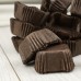 Квадратные капсулы для выпечки, коричневые