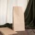 Бумажные крафт пакеты с прямоугольным дном