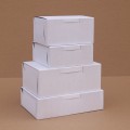 Коробочки белые самосборные