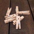 Декоративные прищепки светлые