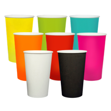 Бумажные стаканы для горячих напитков объемом 400 мл. 