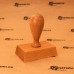 Деревянная оснастка из бука с ручкой